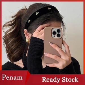 [PAM] Retro Tóc Hoop Tính Khí Bee Tóc Rộng Hoop Hairbands Cho Phụ Nữ Cô Gái Pháp Đa Năng Thời Trang Headband Tóc Phụ Kiện