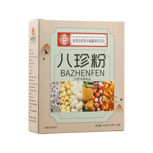 [伯景堂] 古方 八珍粉 脾胃要养健糕粉早餐山药调理儿童成人 Bo Jing Tang Ancient Formula Eight Treasures Powder (Bazhenfen) Breakfast Meal Replacement