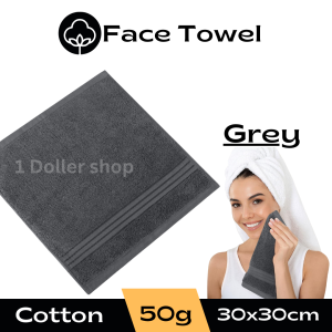 Face Towel 30x30cm 100% Cotton Towel High Water Absorbent Kitchen Cloth Hand Towel