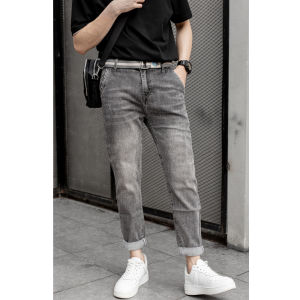 Quần Bò Nam Xanh Đậm Kiểu Dáng Slim Fit Thời Trang Trẻ Trung Phong Cách Quần Jean Nam Hàn Quốc