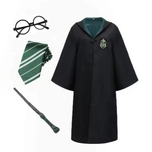 Áo choàng Harry Potter cho trẻ em trang phục biểu diễn ngày Quốc tế Thiếu nhi COS Phụ kiện áo choàng phù thủy