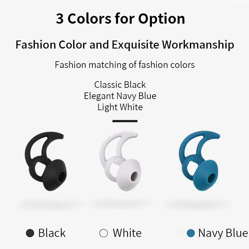 Silicone Ear Tips Replacement Ear Buds for Bose QC True Wireless