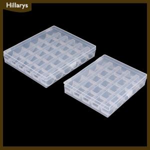 [Hillarys] 25 36 Spools Bobbins Sewing Machine Empty Bobbin Case Organizer Storage Box