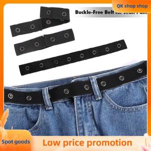✨QK shop✨ Belts for Women Buckle-free Elastic Invisible for Jeans Belt Without Buckle Easy Belts Men Stretch No Hassle Belt