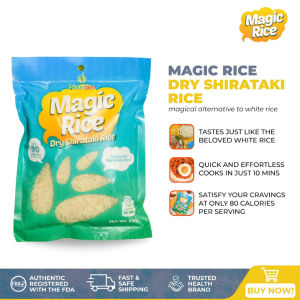 Nutrifam Magic Shirataki Rice 500g-2kg Low Calorie Konjac Rice Low Carb Quick Cook