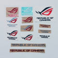Stiker Logo Asus ROG Republic of Gamers Logam. 
