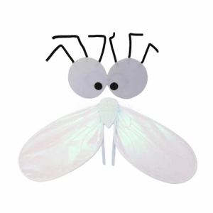 BEIBEI Bugs Fly Wings Insect Sparkle Kids Party Wings Lightweight Handmade Craft Cosplay Fly Wings Women
