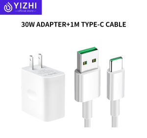 YIZHI FFG  Original Super Fast charger OPPO  30W  VOOC Fast charger Type C USB 4.0 Fast charging cable For OPPO A9 A93 A92 Realme