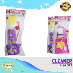 Cleaning Playset Mainan Edukasi Mainan Alat Kebersihan Montessori - 8896AB | ACEKIDS