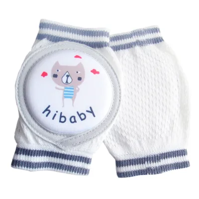 [Hi Baby] Baby Infant Cartoon Breathable Mesh Crawling Knee Pads ChildrenS Sponge Knee Pads Crawling Toddler Anti-Fall And Anti-Knock Safety Protector