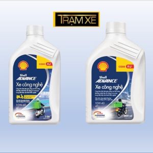 (800ml Xe Ga) Dầu Nhớt Shell Advance Xe Công Nghệ Dành Cho Xe Tay Ga Bảo Vệ Động Cơ