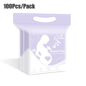 100 PCS Angel Mommy Breast Pad  150ml Absorption Anti-leak Nursing pad Breastpad Breathable Thin＆Light  WAI100