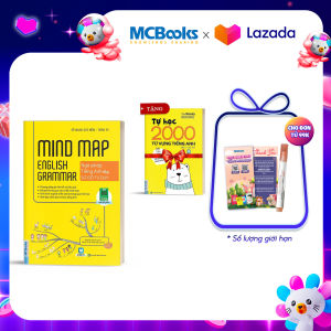 Mindmap English Grammar - Ngữ Pháp Tiếng Anh Bằng Sơ Đồ Tư Duy Cho Người Học Căn Bản - Tặng Tự Học 2000 Từ Vựng Tiếng Anh Theo Chủ Đề