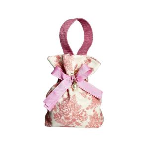 CHARMI โบว์ผ้าซาติน กระเป๋าผ้าใบหูรูดลายดอกไม้ จี้มุกห้อยคอ จุได้มาก กระเป๋าข้อมือดอกโบตั๋น หวานหวานแหววว ถุงขนมแต่งงาน ถุงน้ำตาลเทศกาล แต่งงานในงานแต่งงาน