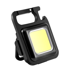 Mini LED Multifunction Torch USB Rechargeable COB Work Light/ Keychain Light Outdoor Camping Lamps / Fishing Light/Night Running Lights
