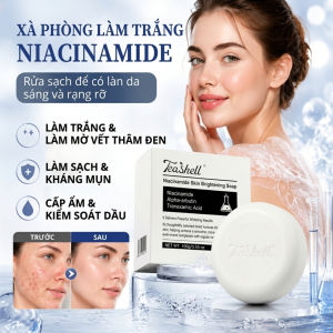Xà Phòng Làm Sáng Da Rửa Mặt Dưỡng ẩm Niacinamide Cá Nhân/chăm Sóc Tại Nhà/phù Hợp Da Hỗn Hợp Nhạy Cảm/giúp Cải Thiện Làn Da Xỉn Màu/ Dùng Hàng Ngày Dịu Nhẹ/toàn Thân Du Lịch Lễ Tết