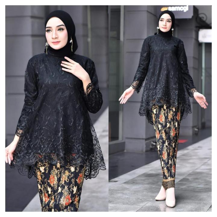 Nuriel Shop - Nura Collection - Kebaya Azkia - Pakaian Wanita - Pakaian