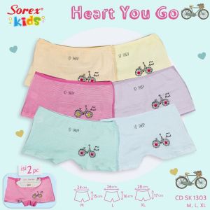 Celana Dalam Anak Perempuan Lusinan Sorex Kids 1303 / Cd Anak Sorex / Cd Sorex kids