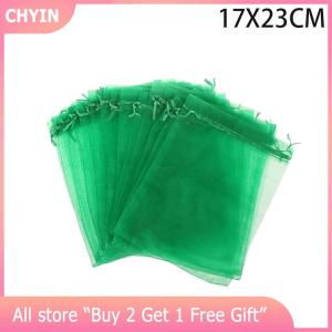 [COD] CHYIN 20Pcs Mesh Fruit Bag Strawberry Grapes Fruit Grow Bags Breathable Netting Mesh Vegetable Plant Protection Bags For Garden Tools