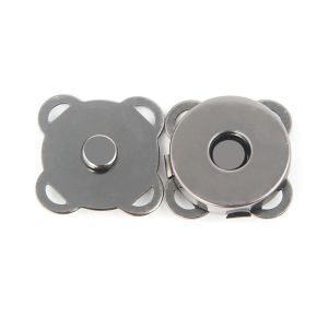 FOUNDTWO 10/20 bộ / lô Đồng Làm túi ví sổ tay May Hình quả mận Kim loại Khóa hấp phụ Snaps Phụ kiện tự làm Nút