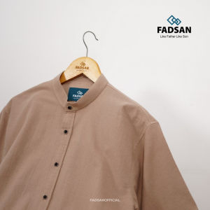 BAJU KOKO COUPLE AYAH DAN ANAK COWOK LENAN PENDEK TUFY SERIES FADSAN TERBARU