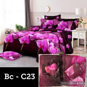 Promo Natasha bedcover set + sprei Ukuran 160x200 Queen / 180X200 King Size  Murah