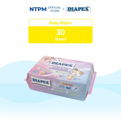 Diapex Soft Baby Wipes (30s)
