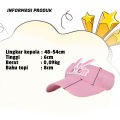 Topi Anak Perempuan Kekinian Baseball Cap Terbaru sport Hello kitty Pink Mini Sekolah Hellokitty ZG. 