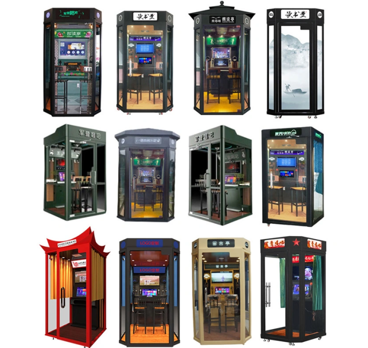 Mini KTV Booth Coin Operated Jukebox Amusement Machine Karaoke Arcade