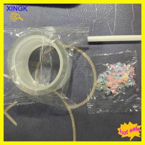 XINGK Đa năng Nano băng với ống hút hạt cho DIY Craft trẻ em Pinch Đồ chơi làm thổi bong bóng dính traceless Nano Băng