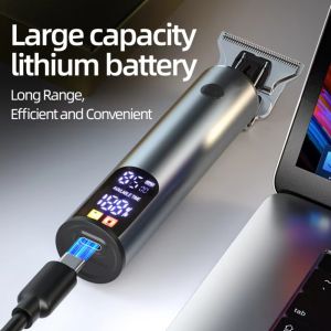 LIAOYING Fast Charging Electric Hair Clipper Adjustable Blade Cordless Bald Head Trimmer Beard Trimming Self Haircut Tool Barber Clipper Home Haircut