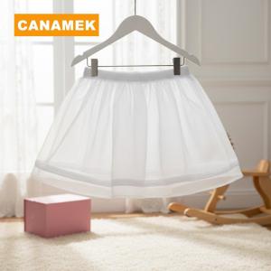 【CANAMEK】 Adjustable Princess Dress Petticoat 1Pcs Children Skirt with Hoops for Wedding Party Ceremony and Dance Event