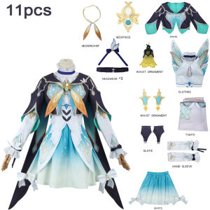 Game Honkai Star Rail Firefly Cosplay Costume For Women Firefly Silver Gray Gradient Long Hair Halloween Anime Party Carnival Outfits