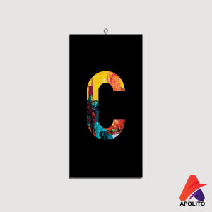 HIASAN DINDING ALFABET CRABLE ABJAD (10x20) KAMAR DEKORASI RUMAH WALL DECOR CRABEL