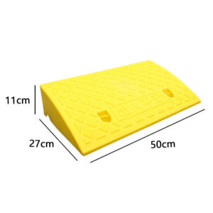 Cao 11cm- VÀNG (50x27x11)Dốc bục lên xuống bậc cầu dắt xe ôtô xe máy cầu dắt xe bục lên xuống xe có lỗ chờ bắt ốc