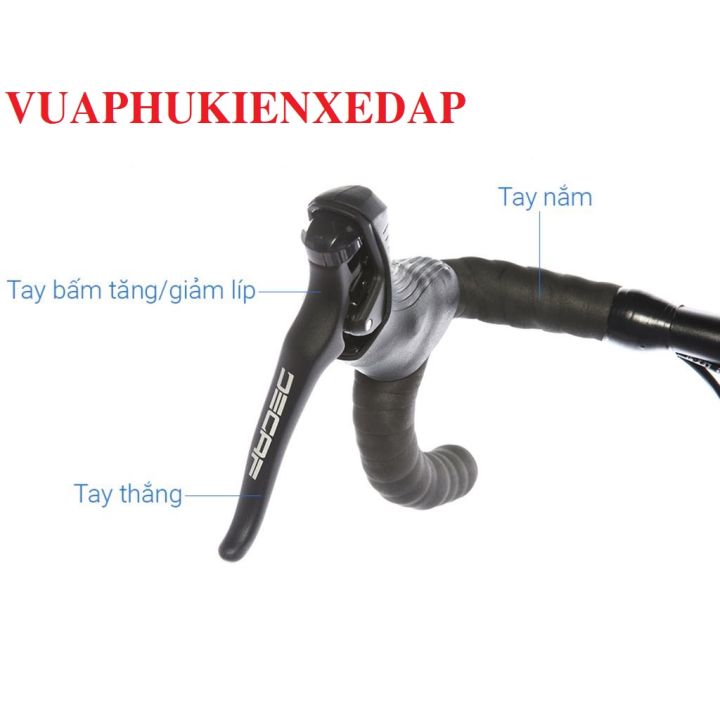 Bộ 2 bên Tay lắc Decaf Xe đạp đua 2x9 18 Tốc độ | Lazada.vn