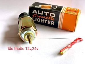 tẩu sạc. tẩu thuốc gắn oto tiện dụng dễ lắp đặt điện 12/24V