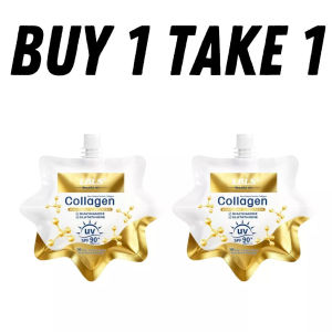 LARANA Collagen Sunblock SPF 90 PA++++ Brightening Moisturizing Lightweight Sunscreen for Face