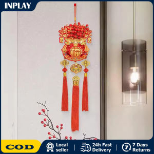 Good Fortune Spring Festival Pendants New with Tassel Chinese New Year Decoration Chinese Style Lucky Charm Wall Hanging Ornament Spring Festival Ornament Home