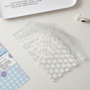 50Pcs Clear Plastic Bag Packaging Self Adhesive Souvenir Pouch Jewelry Gift Packaging Photo Cards Protector Kpop Photocard