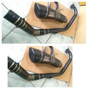 KNALPOT RACING R9 H2 DOP BYSON XABRE R15 V3 NEW CB150R VIXION NEW DLL