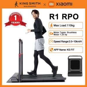 Xiaomi Kingsmith Treadmill Walking pad R1 Pro Foldable Upright Storage 10Km/h Running Walking 2in1 APP Control with Handrail Home Cardio Workout