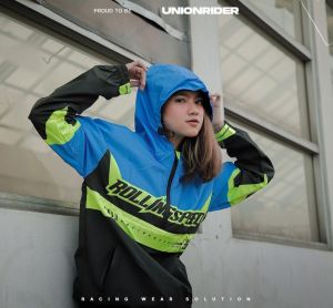 Rollingspeed Jaket Racing Terbaru Bahan Jersey Tebal Gratis Stiker