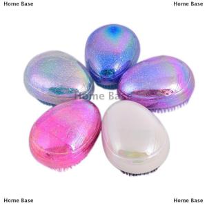 [COD] Home Base Tóc bàn chải chải trứng vòng hình dạng mềm công cụ tạo kiểu tóc bàn chải Detangling Lược