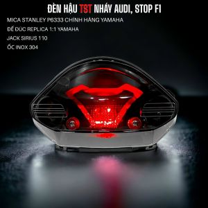 Đèn hậu cho xe Sirius nháy F1 Audi