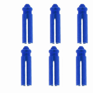 6pcs Aluminum Dart Flights Protector Dart Flight Savers Darts Pin Accessories