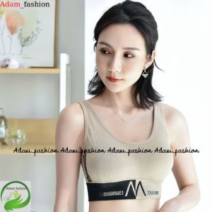 Áo bra nữ  áo ba lỗ nữ có mút sẵn chất thun gân co giản mêm mịn Adam_fashion