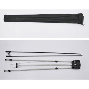 1 PCS 60cm x 160cm (2ft x 5ft) Roll Up Poster X-Shaped Display Stand Floor Standing Windproof Waterproof Exhibition Booth