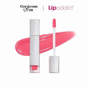 Lipaddict Lip Plumper Gloss|Hydrating Volumizing Lip Enhancer|Anti-Aging Hyaluronic Acid Fuller Lips #206 Pink Princess