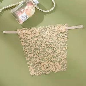 Womens Lace Bra Wrap Cover Adjustable Anti-Peek Cover Up for V-Neck & Low-Cut Tops Lightweight Ling COD